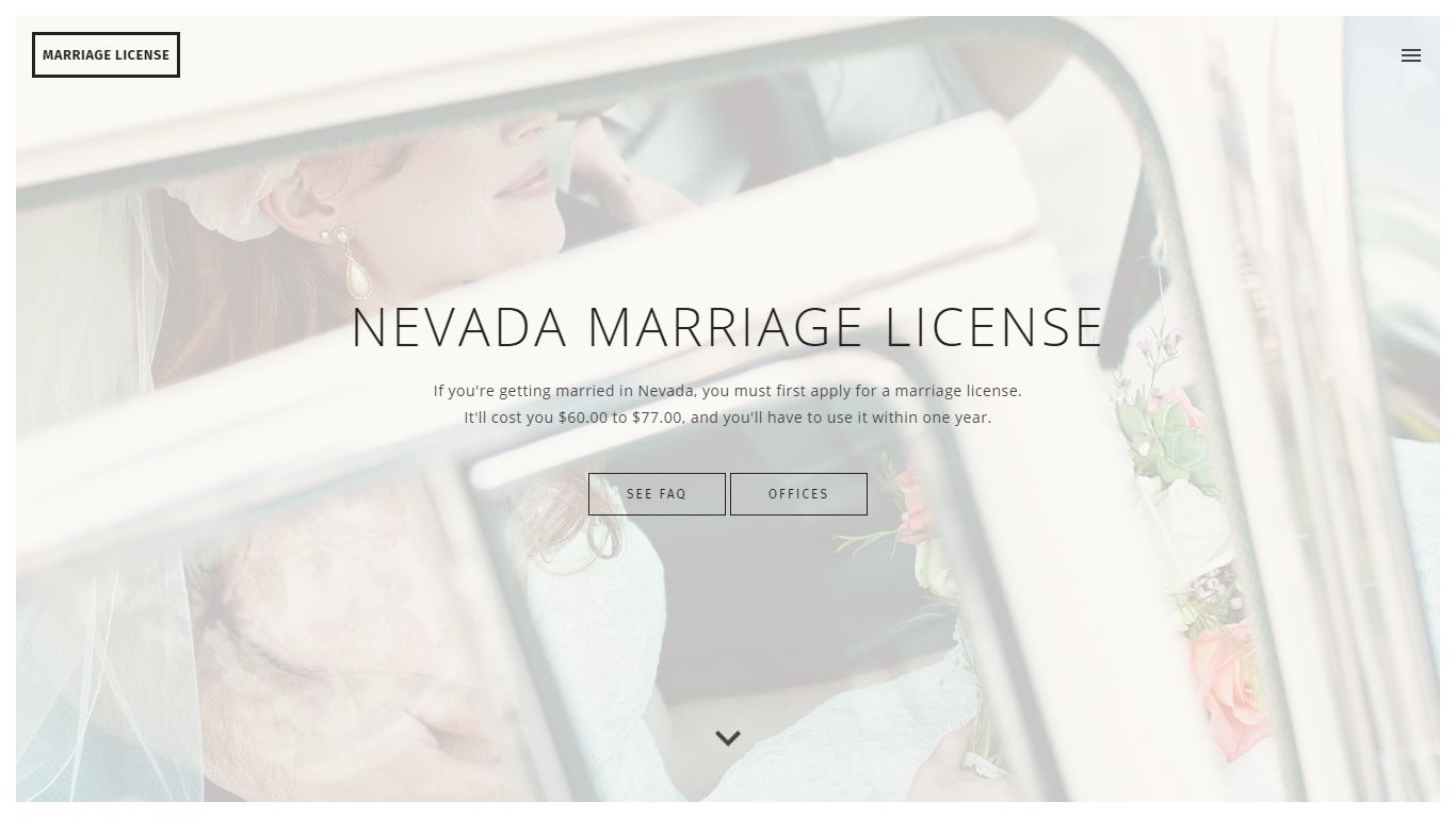 Nevada Marriage License - How to Get Married in NV